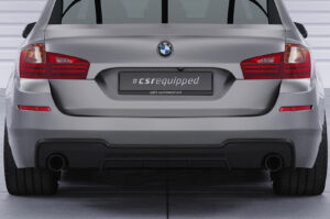 Difusor trasero CSR Automotive  para BMW Serie 5 F10/F11 535i/535d paquete M HA289-S Negro Mate 5
