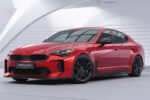 Faldones laterales para Kia Stinger GT SS509-S Negro mate 4