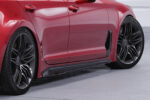 Faldones laterales para Kia Stinger GT SS509-S Negro mate 5